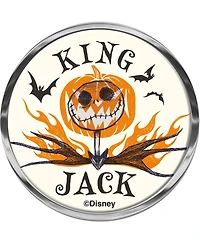Wincraft The Nightmare Before Christmas Round Chrome Auto Emblem