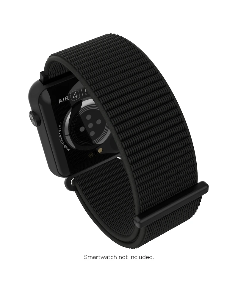 iTouch Unisex Air 4 Black Fabric Strap