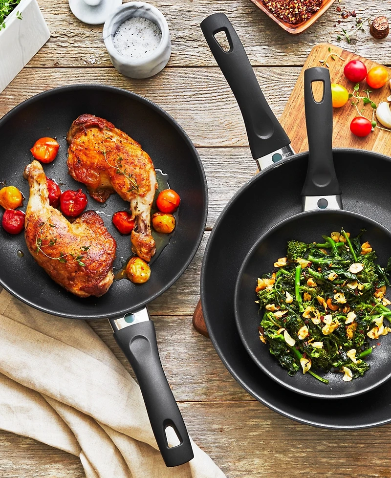 Ballarini Arezzo Aluminum 3 Piece Fry Pan Set