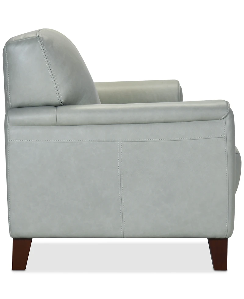 Closeout! Ashlinn 84" Pastel Leather Sofa, Created for Macy's