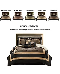 Stratford Park Pastora 7-Piece Comforter Set, California King
