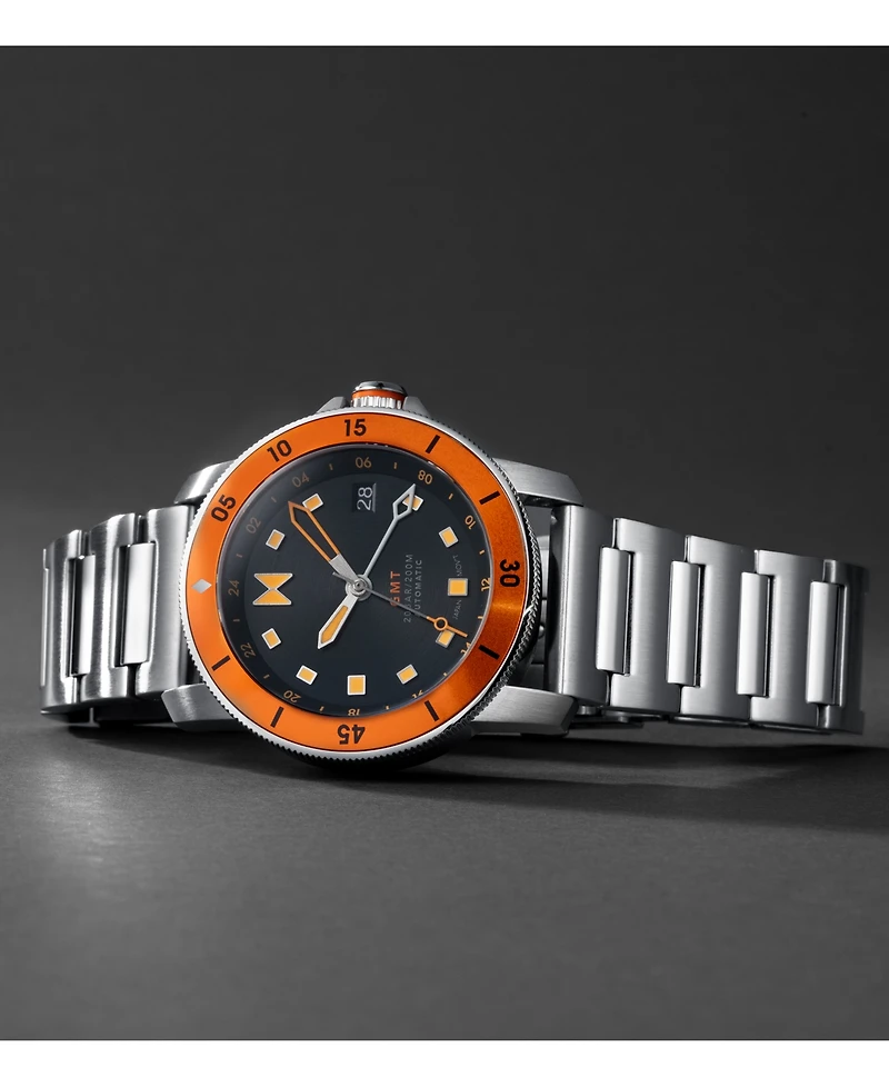 Mvmt Men's Cali Diver Automatic Stainless Steel Bracelet Watch 40mm