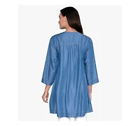 Stella Carakasi Women's Ultimate Tunic Tencel Denim