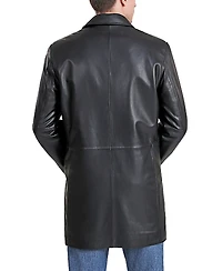 Bgsd Men Peter Three-Quarter Leather Car Coat