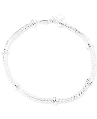 Lauren Ralph Lauren Herringbone Link Chain Bracelet in Sterling Silver
