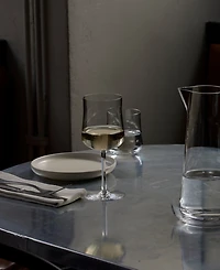 Orrefors Informal Crystal Large Glass 2 Piece Set, 14.5 oz