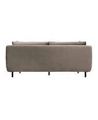 Armen Living Serenity 79" Velvet with Metal Legs Sofa