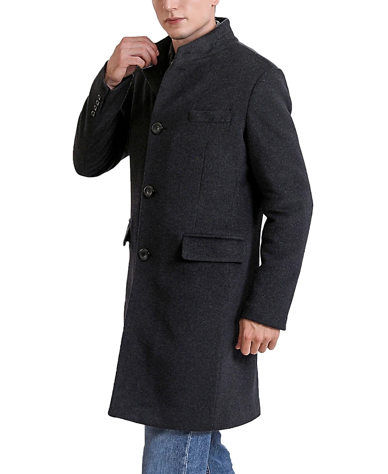 Bgsd Men Jacob Wool Blend Top Coat