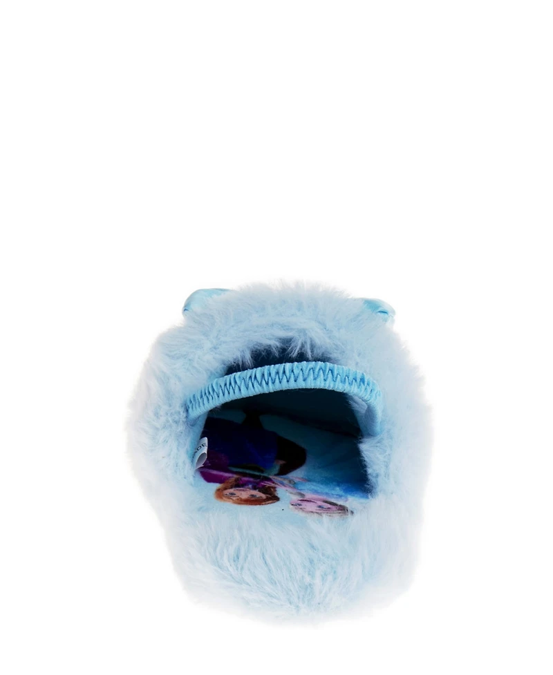 Disney Little Girls Frozen Elastic Back Strap Dual Sizes Slippers