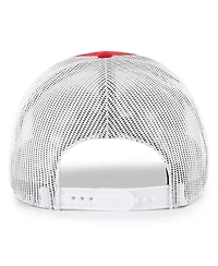 Men's '47 Brand Red Los Angeles Angels Drifter Trucker Adjustable Hat