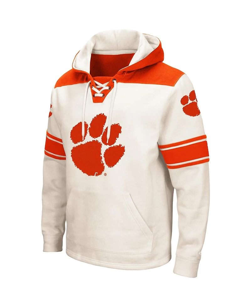 Colosseum Men's Clemson Tigers 2.0 Lace-Up Hoodie
