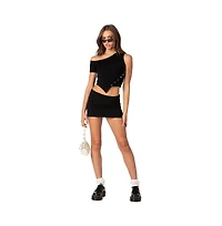 Edikted Women's Eclipse Asymmetric top