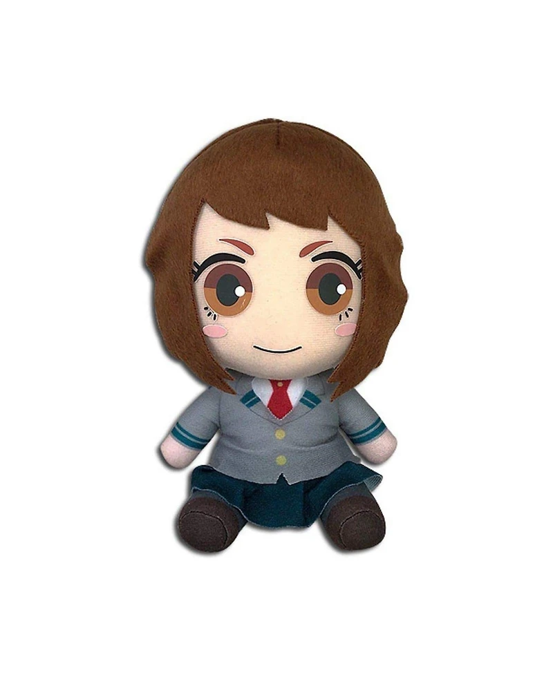 My Hero Academia S2 Ochaco Seifuku Sitting 7 Inch Plush Figure