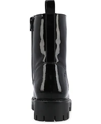 Journee Collection Women's Aaley Lace Up Lug Combat Bootie