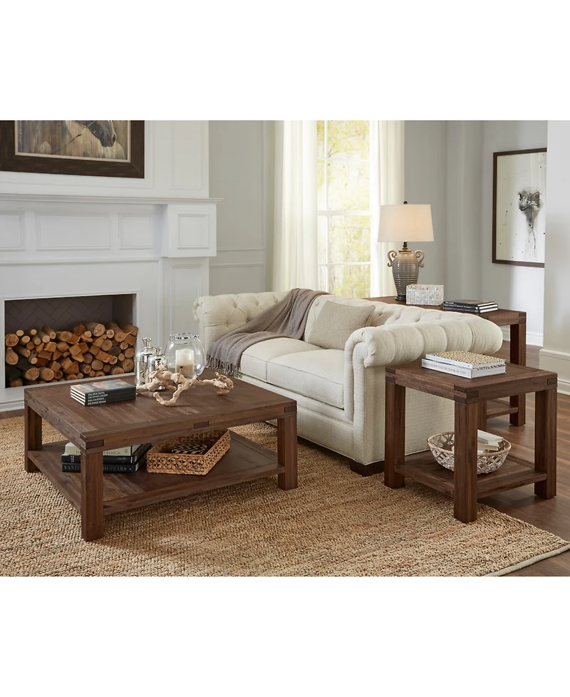 Meadow 18" Wood Coffee Table
