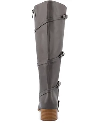 Journee Collection Women's Elettra Regular Calf Boots