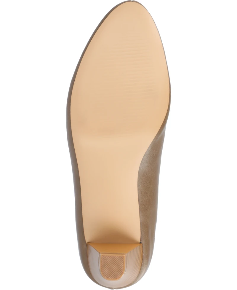 Journee Collection Women's Jovey Kitten Heel Tall Boots