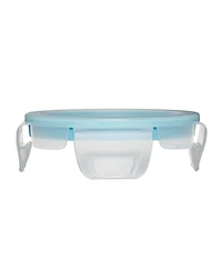 Anchor Hocking Glass 1 Cup Round Food Storage with Truelock Locking Lid Value Pack, 4-Piece Set