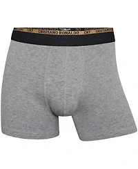 CR7 Men's Cotton Blend Comfort Waistband Trunks 10th Anniversary Gift-Box, Pack of 7