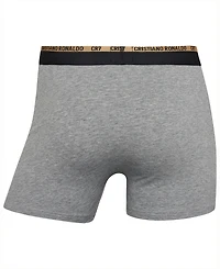 CR7 Men's Cotton Blend Comfort Waistband Trunks, Pack of 2