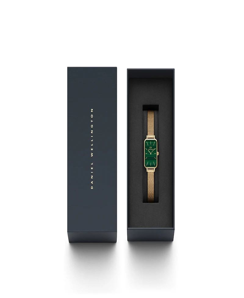Daniel Wellington Women's Quadro Evergold Gold-Tone Stainless Steel Watch 20 x 26mm