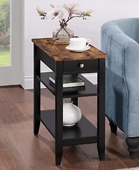 Convenience Concepts 23.5" Mdf Ah 1 Drawer Chairside End Table