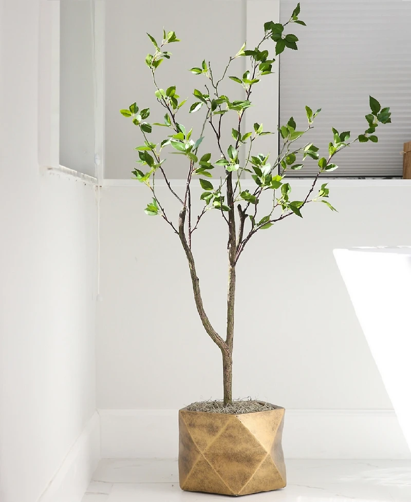 Nearly Natural 48" Minimalist Citrus Artificial Tree