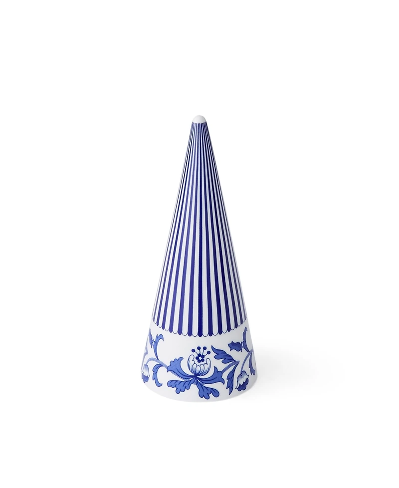 Spode Blue Italian Striped Topiary