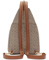 Calvin Klein Millie Signature Convertible Sling Backpack
