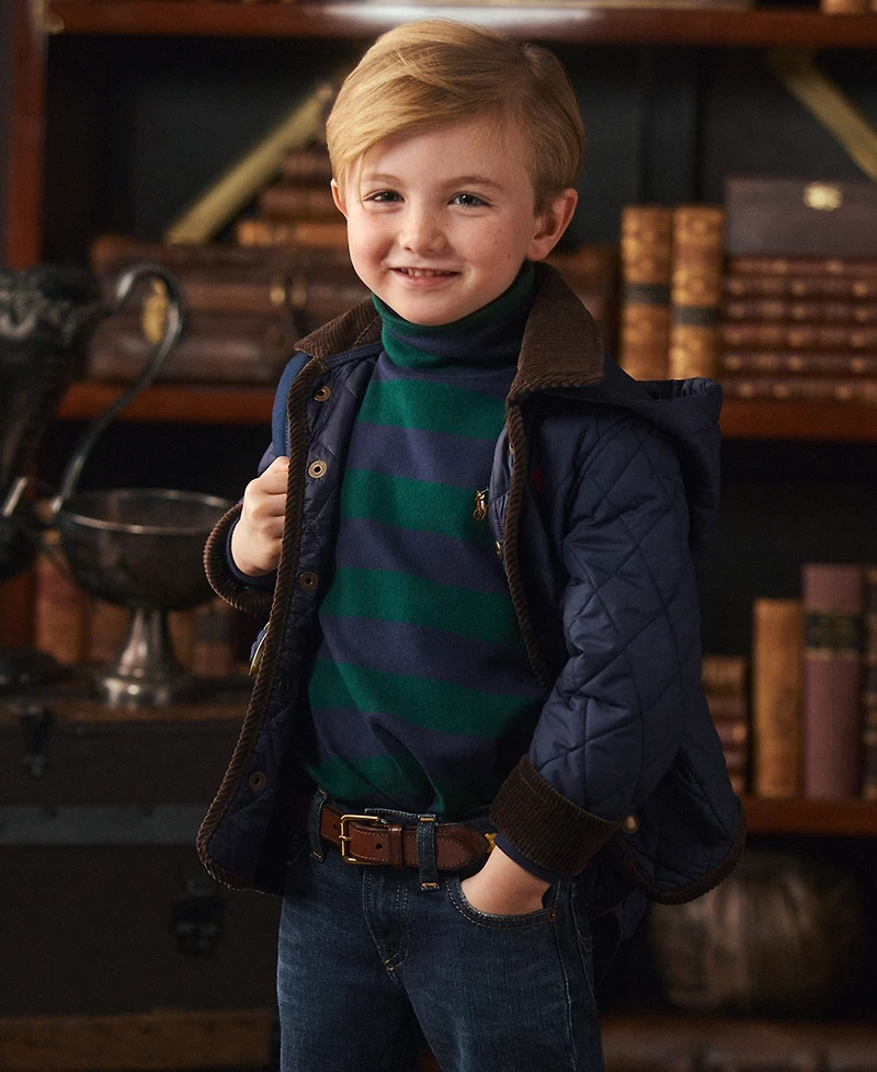 Polo Ralph Lauren Toddler and Little Boys Water- Repellent Barn Jacket