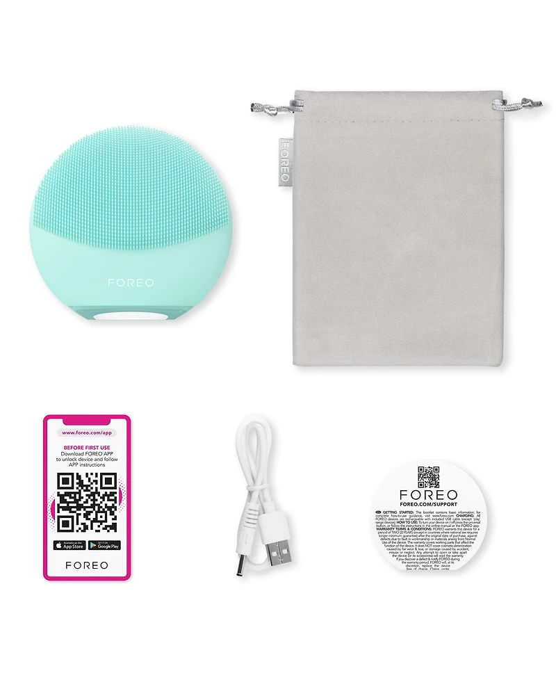 Foreo Luna 4 Mini Deep Cleansing Dual-Sided Facial Massager