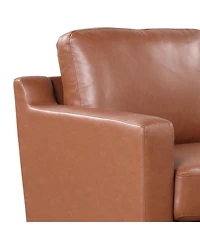 Serta 78" Faux Leather Francis Sofa