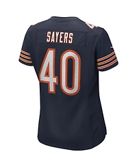 Women's Nike Gale Sayers Navy Chicago Bears Game Retired Player Jersey