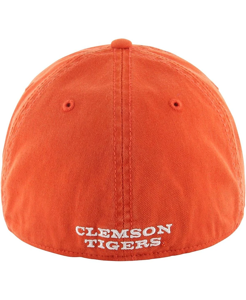 Men's '47 Brand Orange Clemson Tigers Franchise Fitted Hat