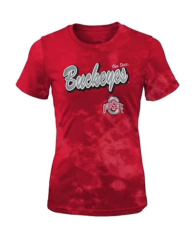 Big Girls Scarlet Ohio State Buckeyes Dream Team T-shirt