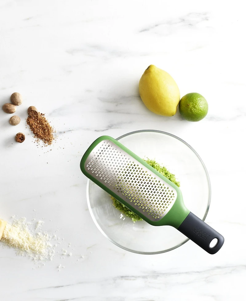 Joseph Joseph Gripgrater Paddle Grater with Bowl Grip Fine