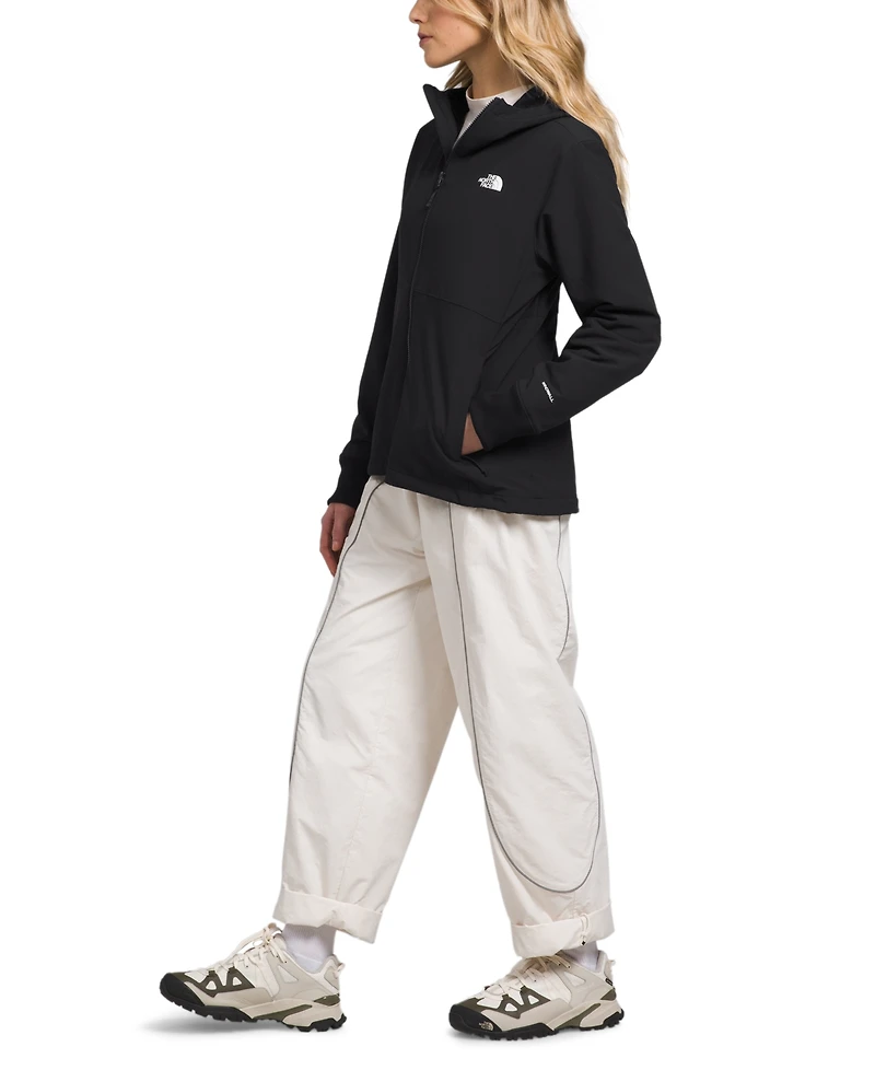 The North Face Women's Shelbe Raschel Zip-Front Fleece-Lined Hoodie Jacket