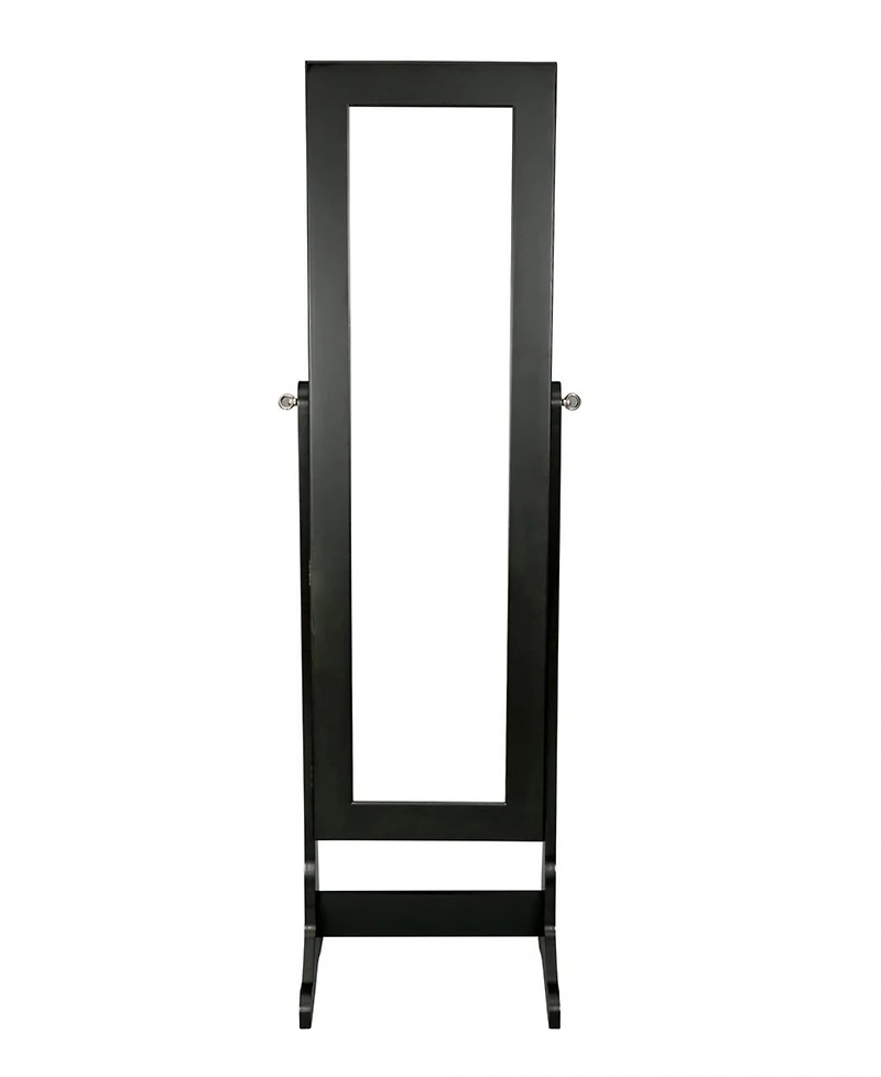 Mele & Co Victoria Mirrored Jewelry Armoire in Finish