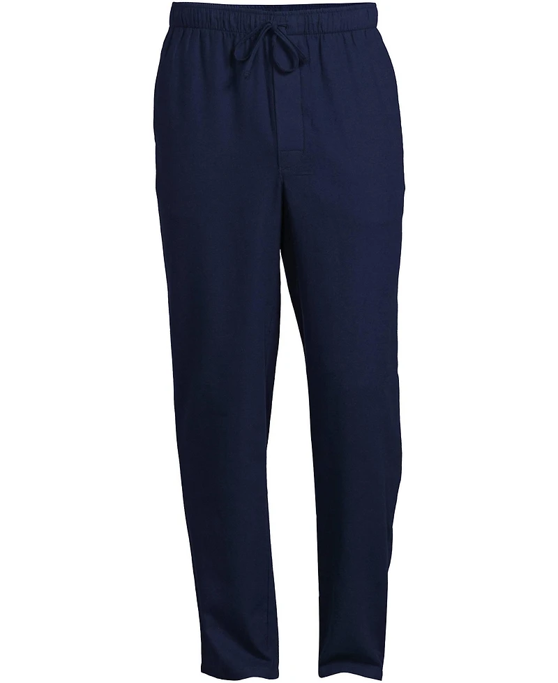 Lands' End Big & Tall Flannel Pajama Pants