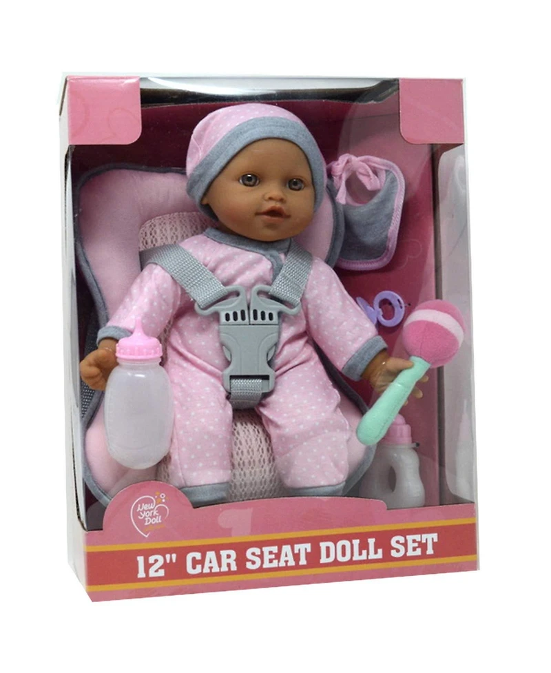The New York Doll Collection 12 Inch Car Seat Set