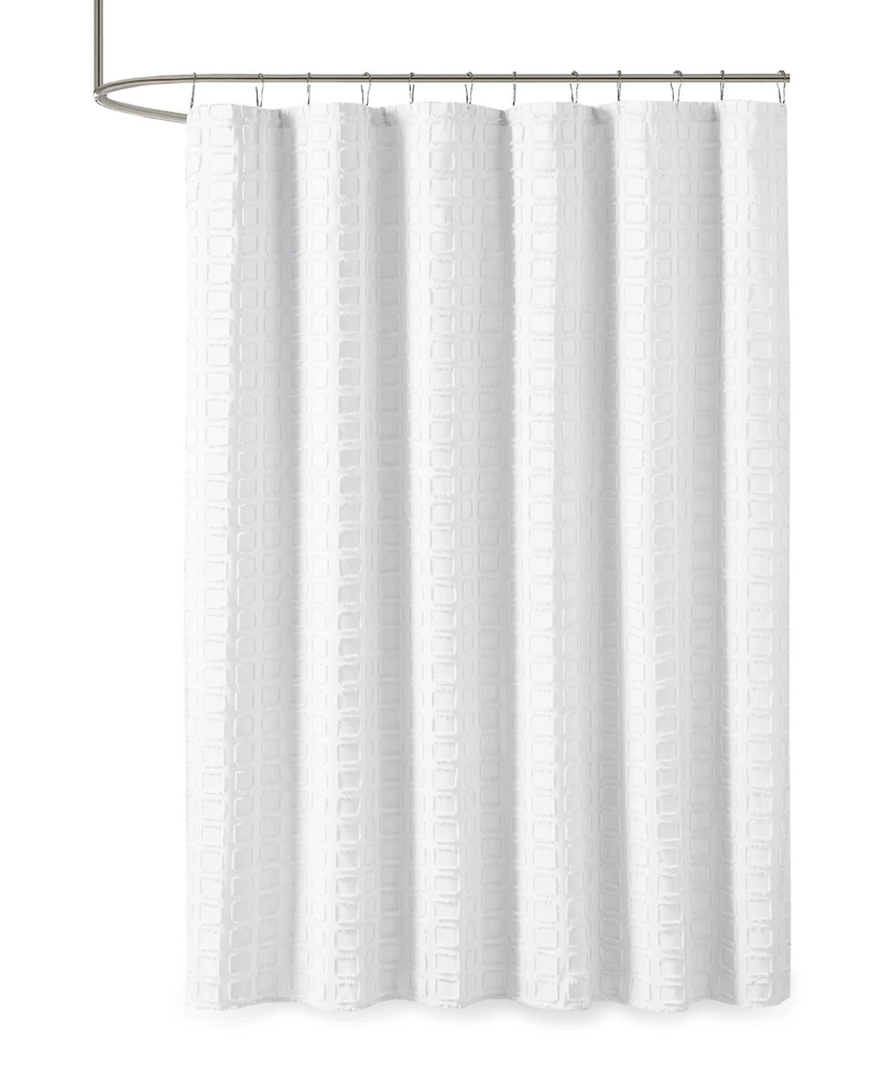 Madison Park Metro Clipped Shower Curtain, 72" x