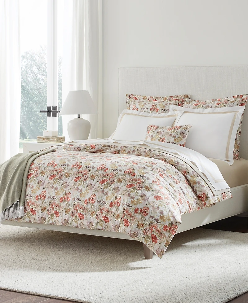 Closeout! Sferra Siena Cotton Duvet Cover, Full/Queen, Exclusively at Macy's