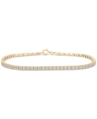 Wrapped in Love Diamond Tennis Bracelet (1 ct. t.w.) in 14k Gold, Created for Macy's