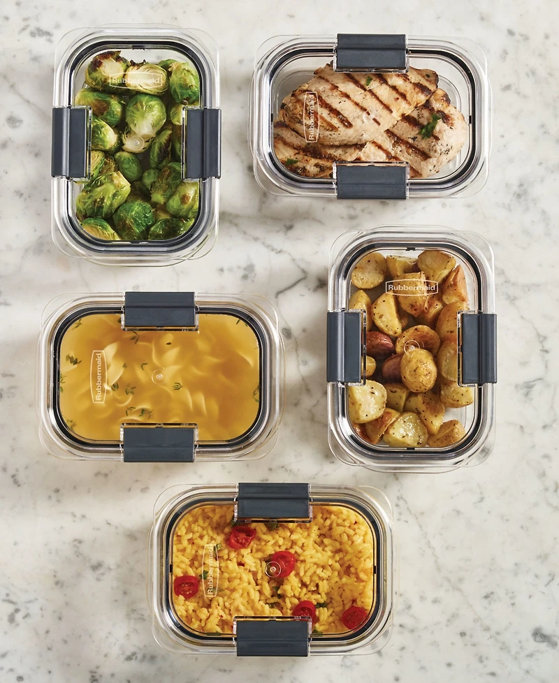 Rubbermaid Brilliance 20-Piece Container Set
