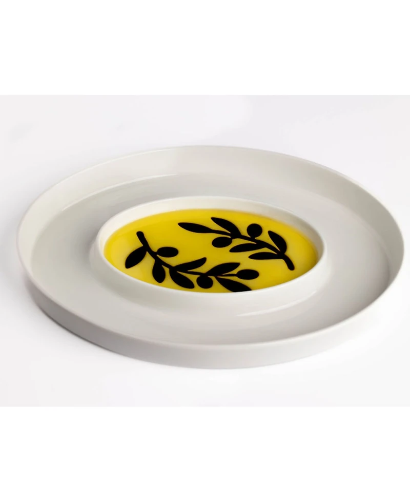 Jeanne Fitz Olive Oil and Balsamic Vinegar Dipping Platter
