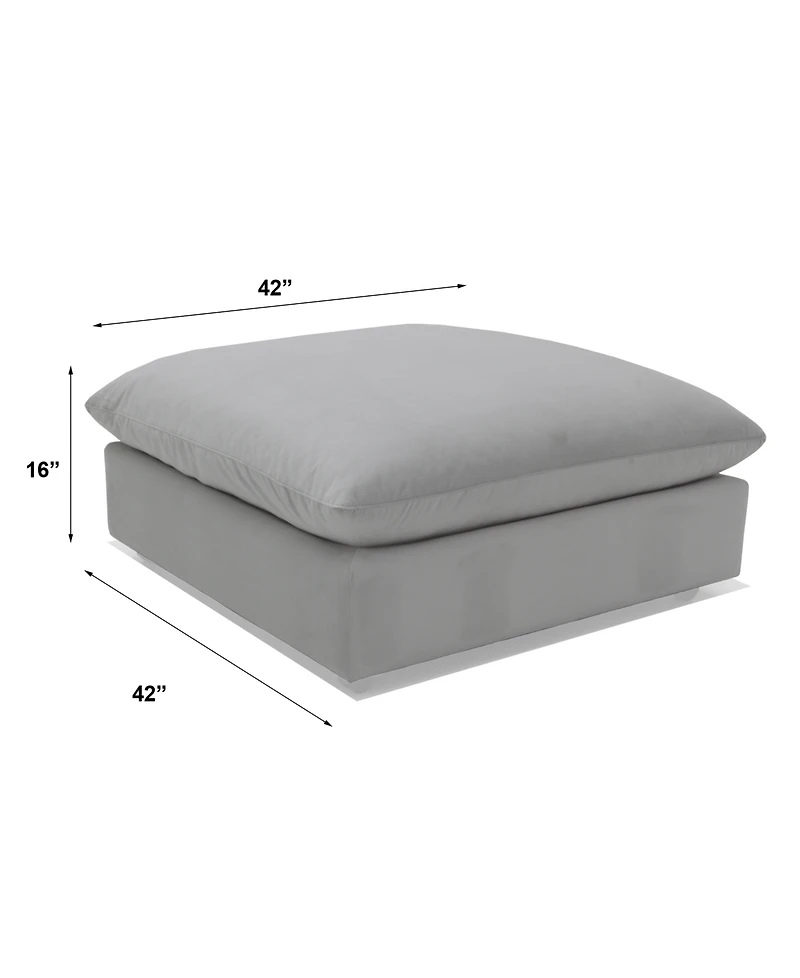 Marsten 42" Fabric Ottoman, Created for Macy's