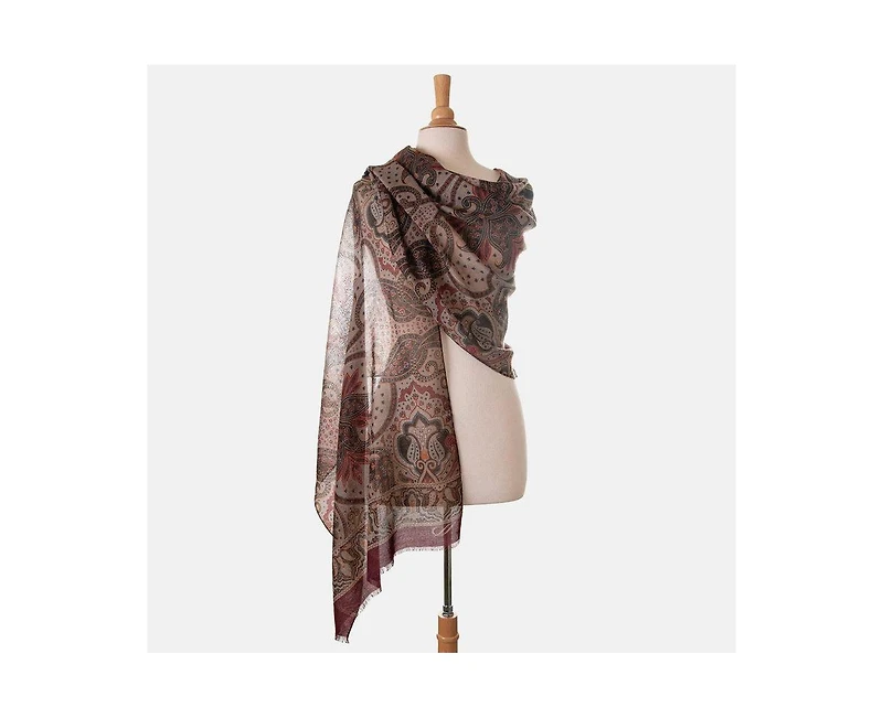 Uffizi - Wool Scarf for Women