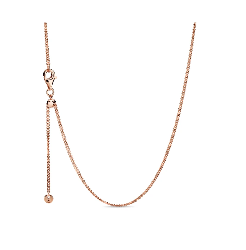 Pandora Moments Sterling Silver Curb Chain Necklace