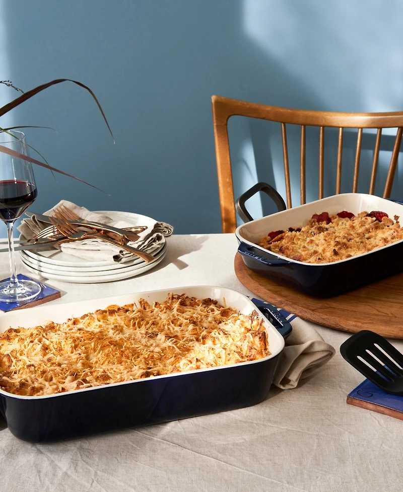 Staub Ceramic 3-Piece Rectangular Baking Dish Set