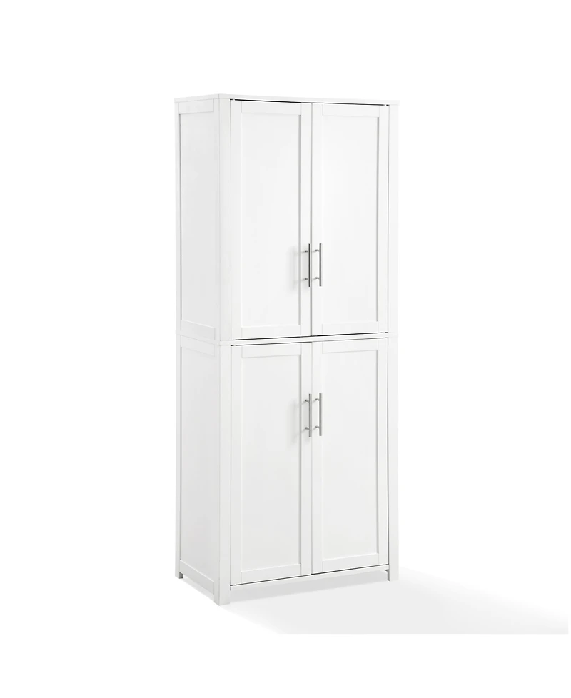 Crosley Furniture Savannah 28" Medium-Density Fiberboard (Mdf) Tall Kitchen Storage Pantry